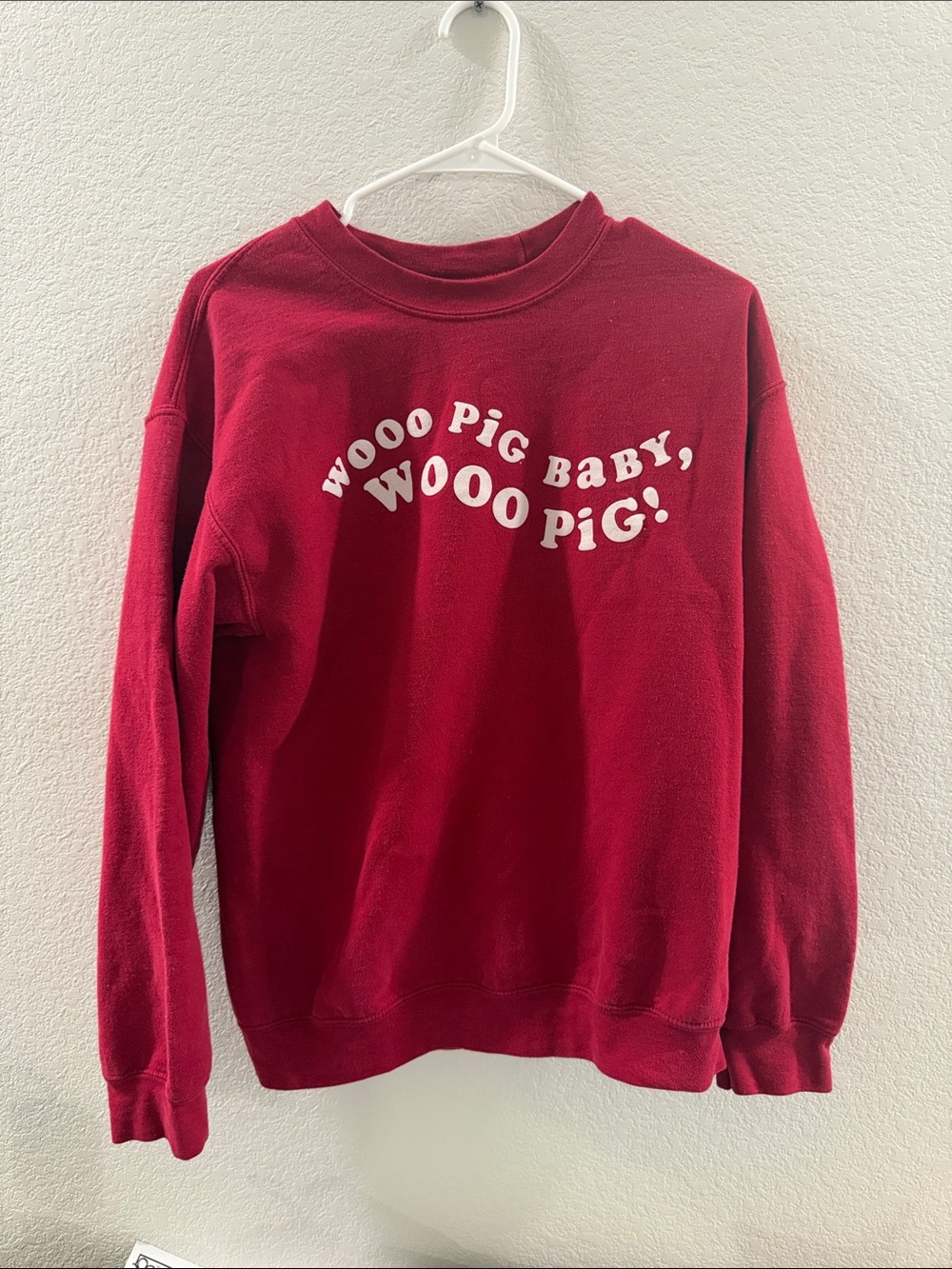 Arkansas Razorbacks Woo Pig Crewneck Sweatshirt